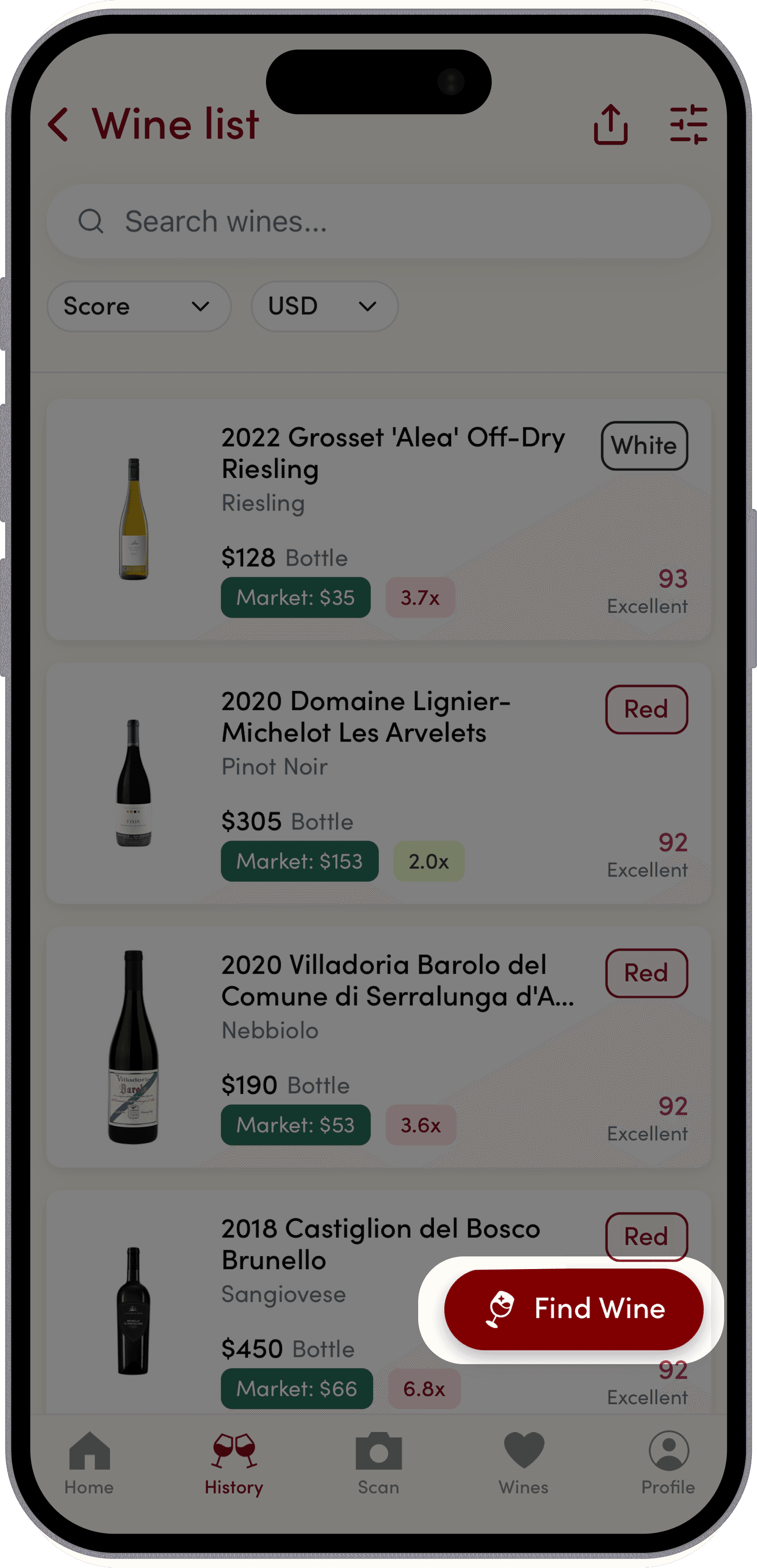 WineFind App Demo
