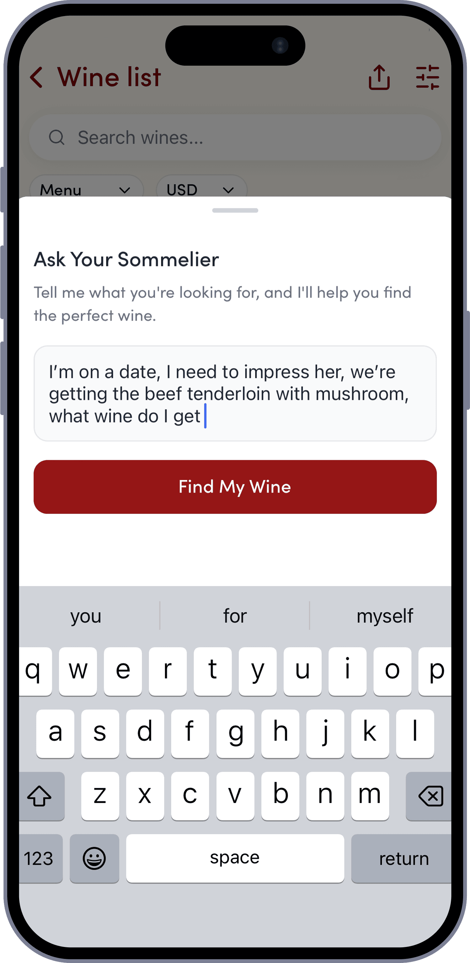 WineFind App Demo